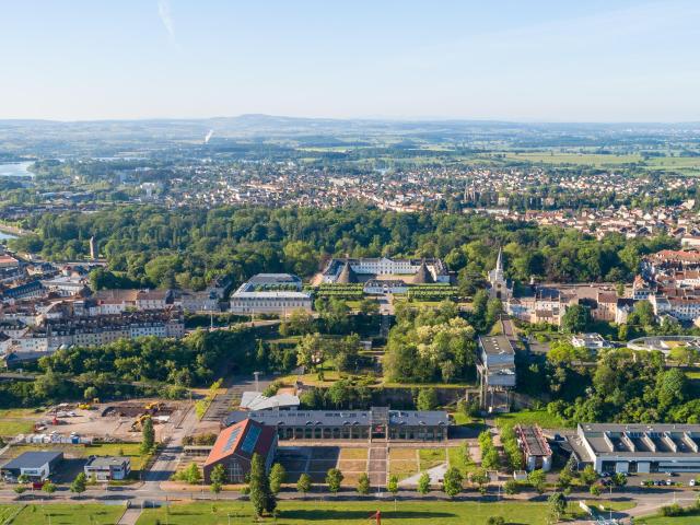 Panorama sur Le Creusot