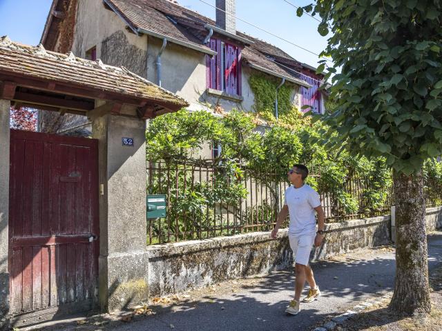 En passant rue Saint-Sauveur, Le Creusot.