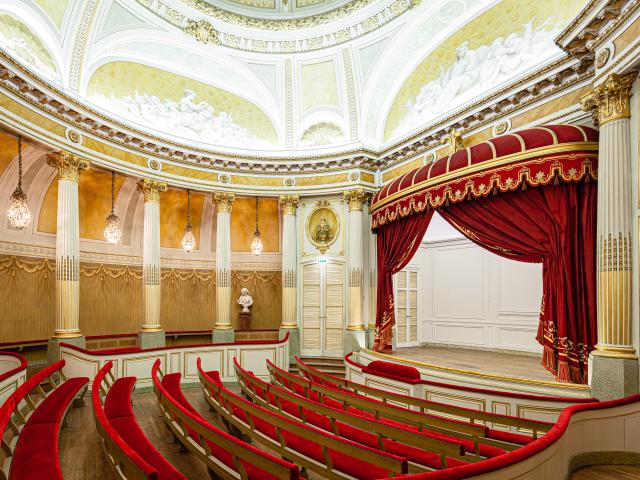 Le Petit Théâtre du château de la Verrerie, general view, Le Creusot.