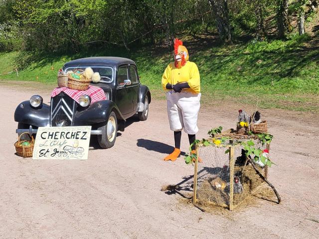 Train des Œufs de Pâques au Parc des Combes, Le Creusot.