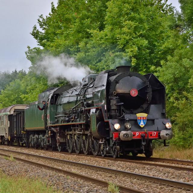 Voyage Vapeur de la Locomotive 241 P 17.