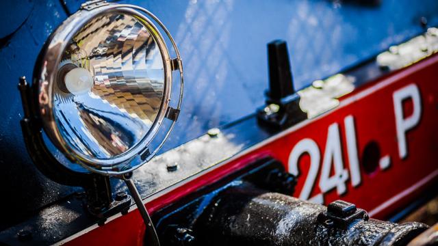 Détail de la locomotive 241 P 17.