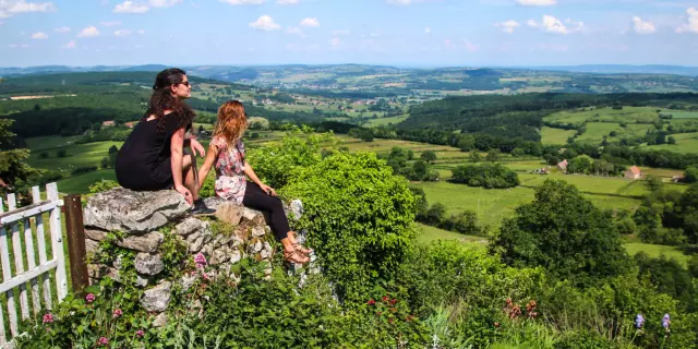 Panorama Campagne Mont Saint Vincent