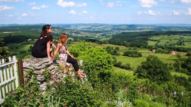 Panorama Campagne Mont Saint Vincent