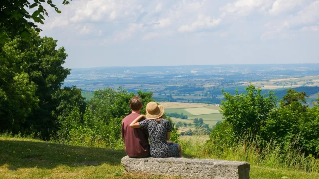 View from Mont Saint Vincent