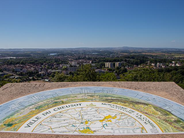 Le Creusot orientation table