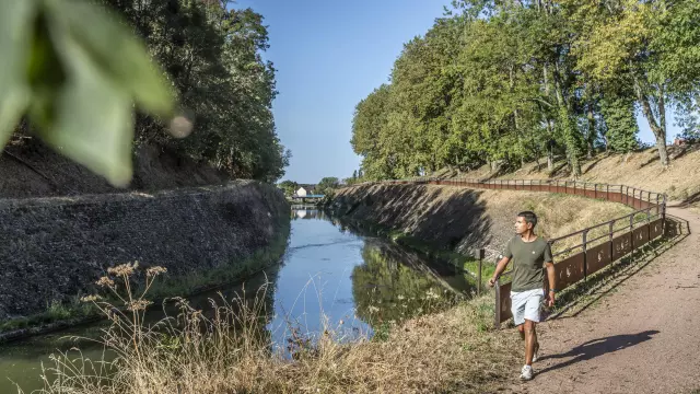 Sentier d'interprétation de la tranchée, Génelard