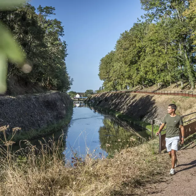 Sentier d'interprétation de la tranchée, Génelard