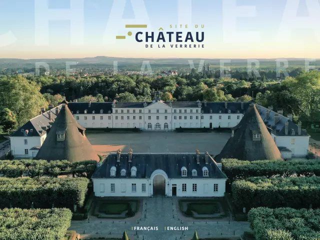 Couverture Depliant Chateau Verrerie 2024