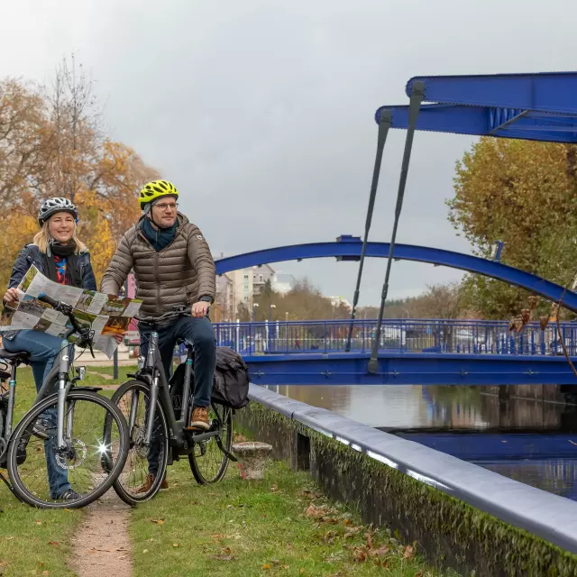 Cycling in Montceau-les-Mines