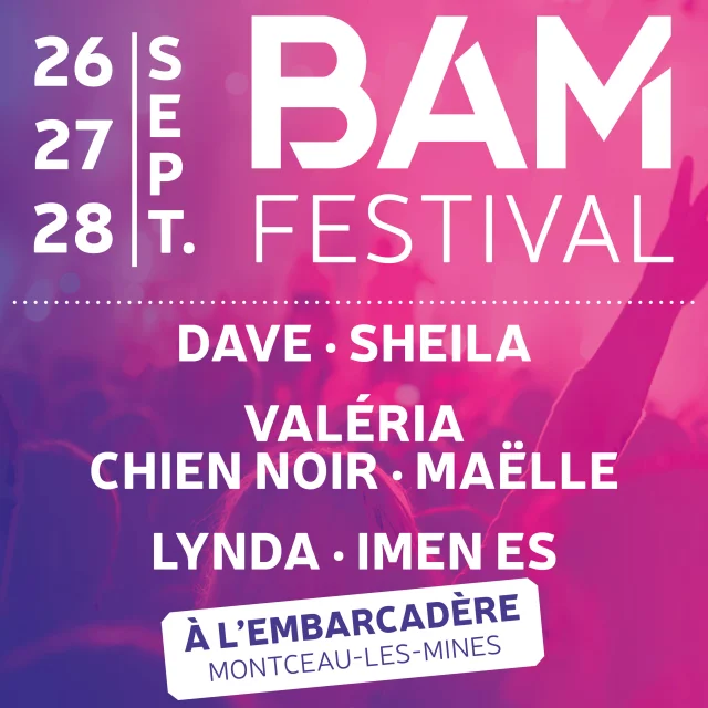 BAM Festival, Montceau-les-Mines.