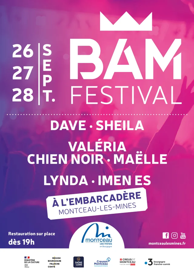 BAM Festival, Montceau-les-Mines.